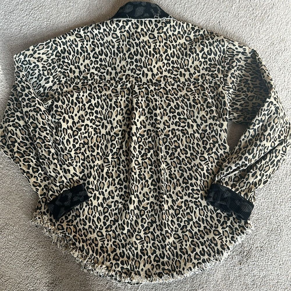 Mazik Leopard Shacket Jacket! - Picture 6 of 7